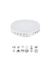 BOMBILLA LED GX53 9W 3000K  120º  730lm